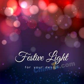 梦幻幻彩光晕矢量背景